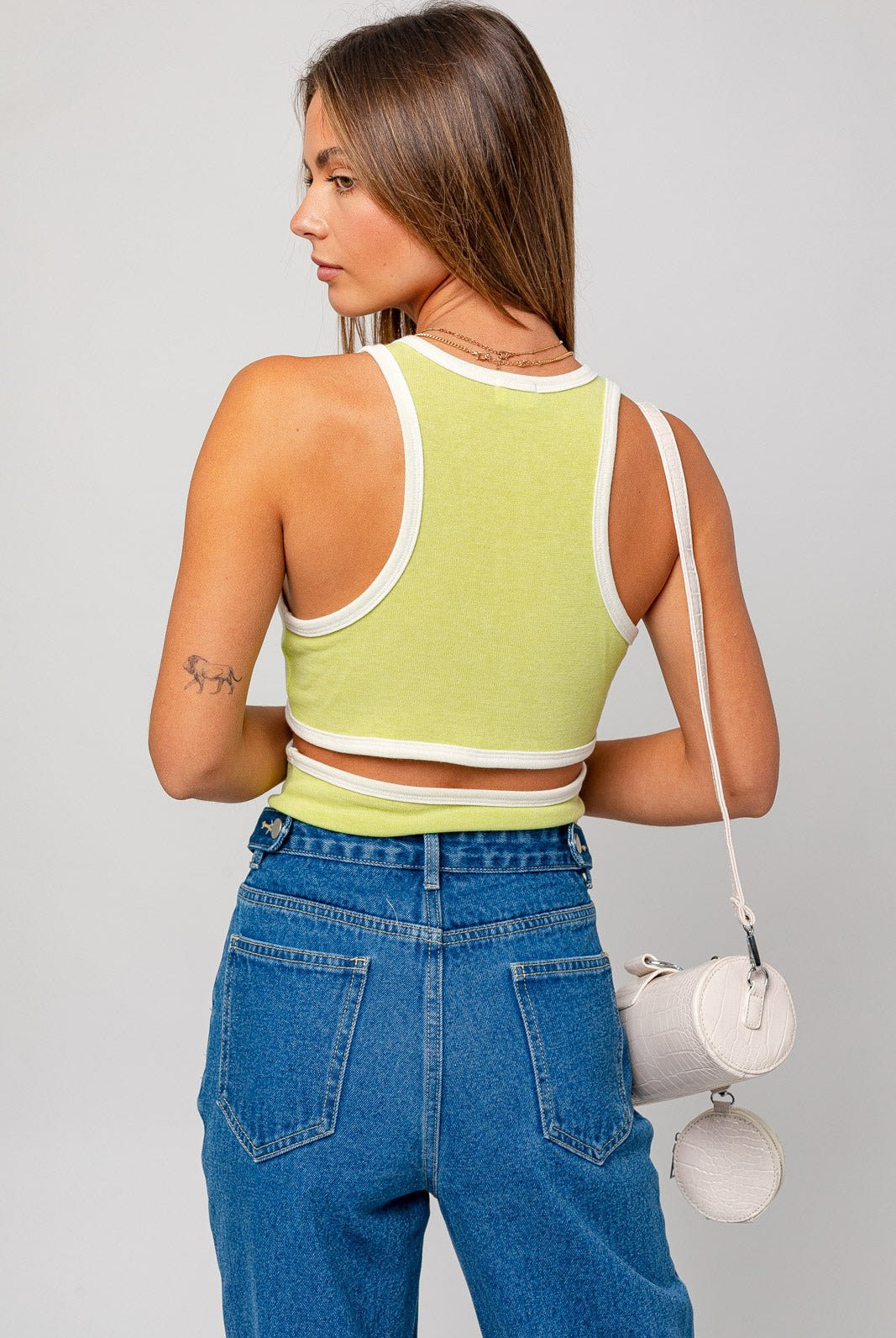 IZZY CONTRAST TANK - Ecozini