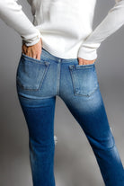 JORDYN HI RISE SLIM STRAIGHT JEAN - Ecozini