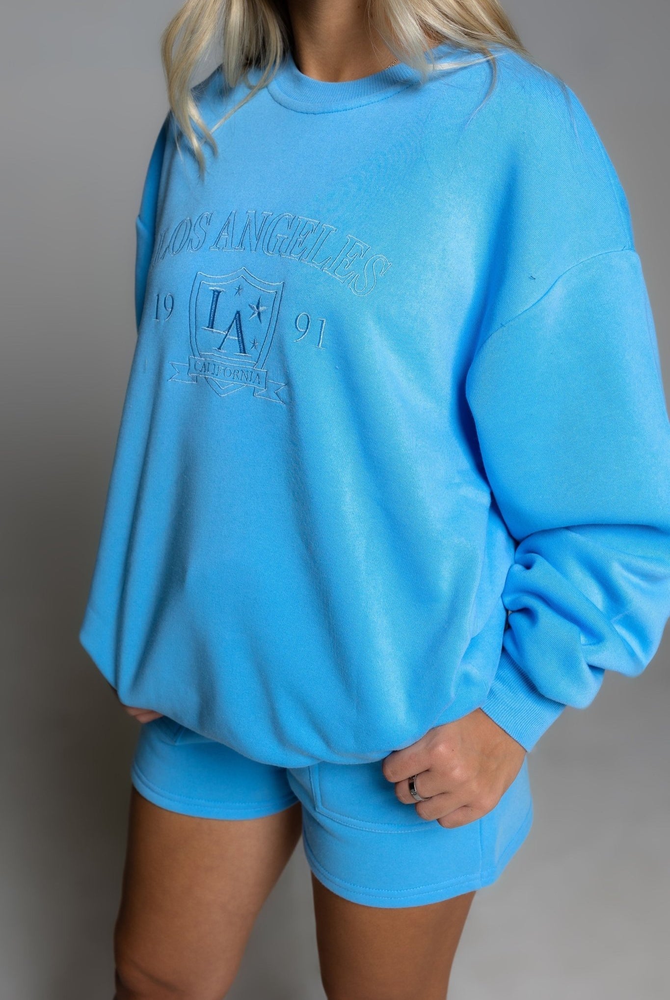 LA CREW FLEECE PULLOVER - Ecozini