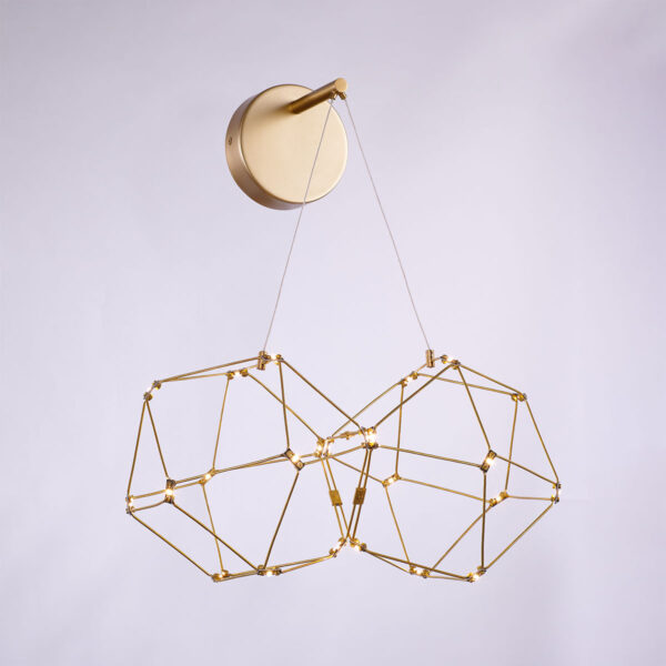 Lucciola - Lampada da parete oro