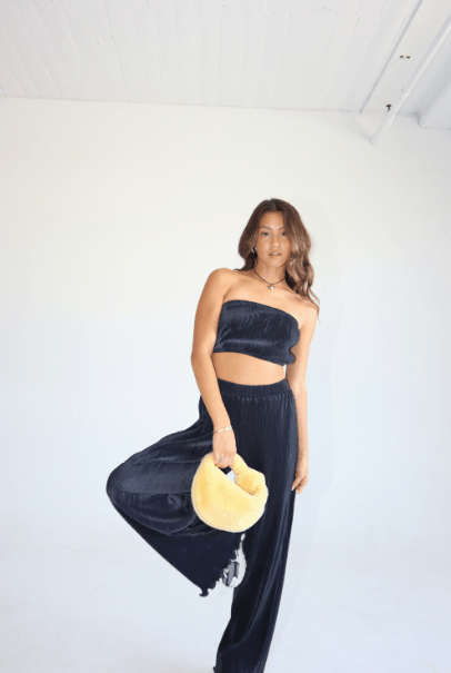 MEET AT MIDNIGHT PLISSE SET - Ecozini