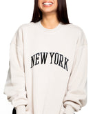 NYC CREW FLEECE PULLOVER - Ecozini