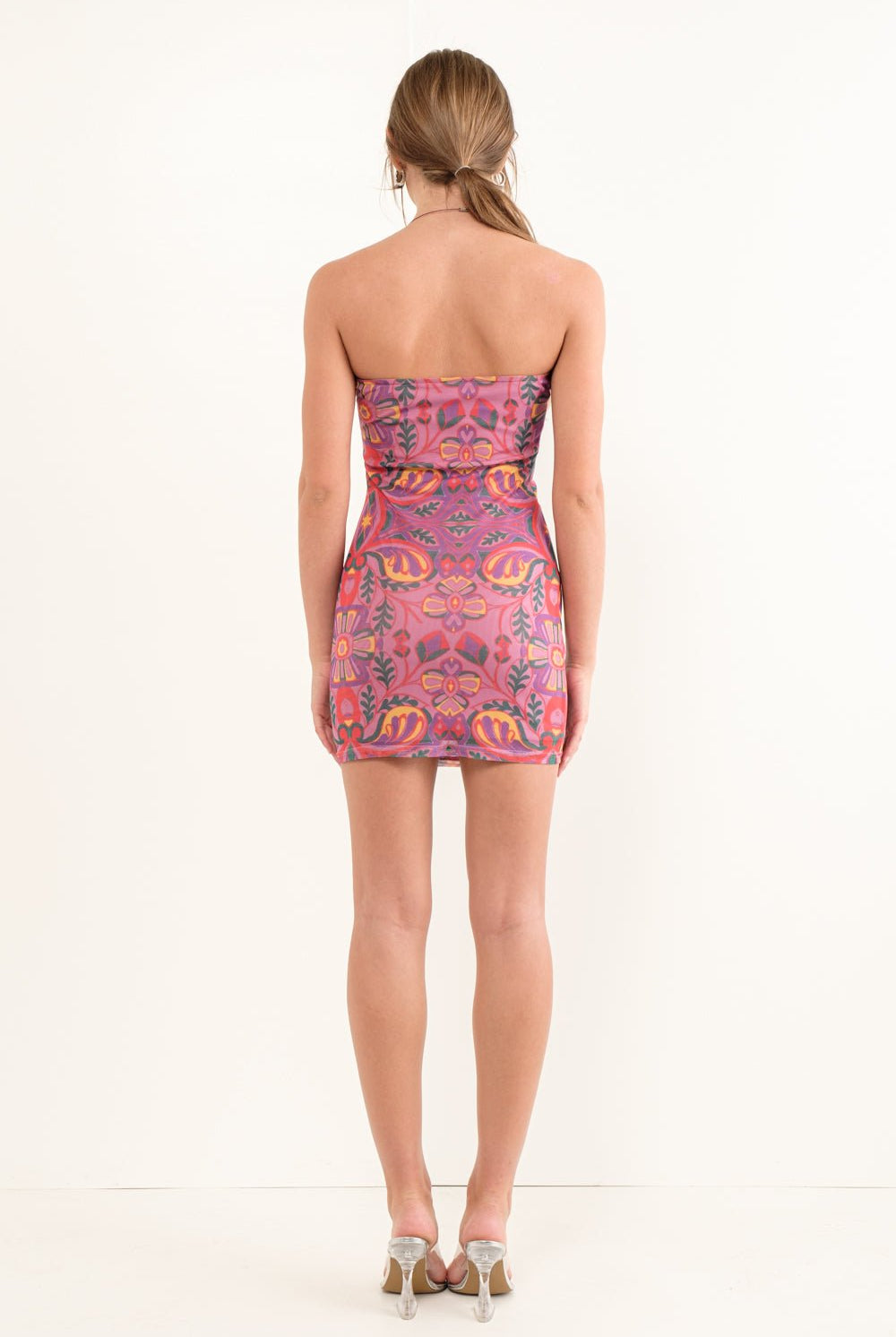 OASIS MESH MINI DRESS - Ecozini