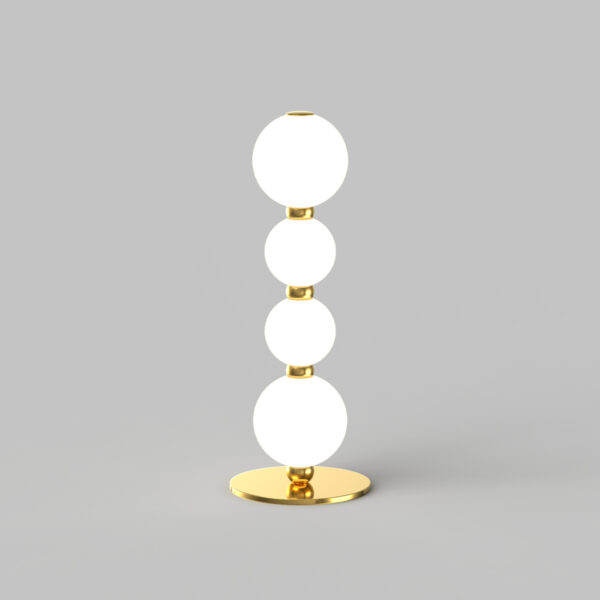 Perla - Lampada da tavolo oro