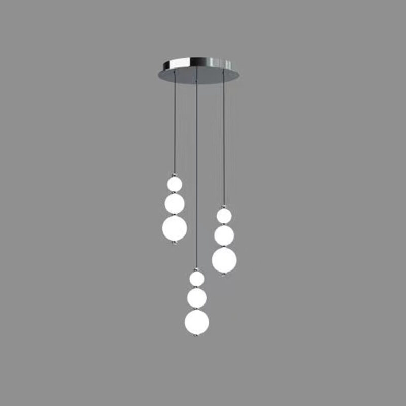 Perla - Sospensione 3 luci cromo - 3ACHR