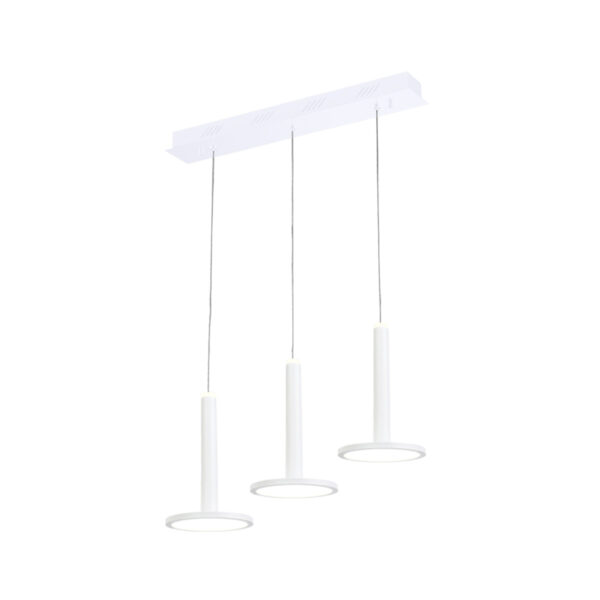 Tua - Sospensione a 3 luci bianco - 3BWH