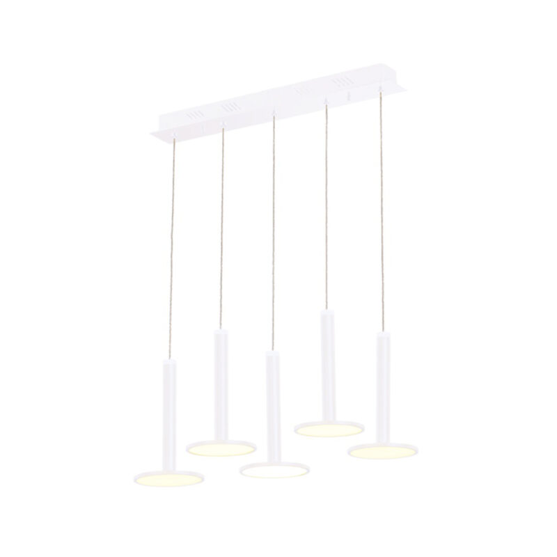 Tua - Sospensione a 5 luci bianco - 5BWH