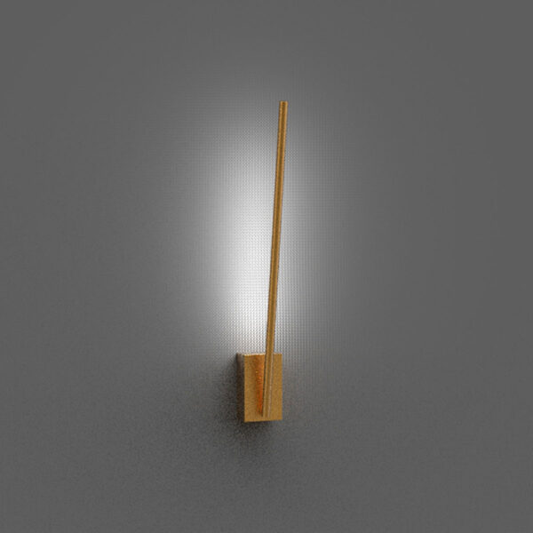 Tubular - lampada da parete oro - 1AGOL