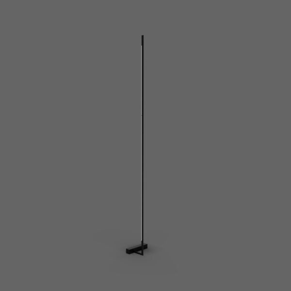 Tubular - Lampada da terra nero